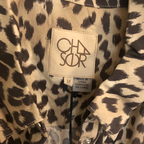 Chaser Heirloom Romper in Animal Print NWT - Picture 2 of 8